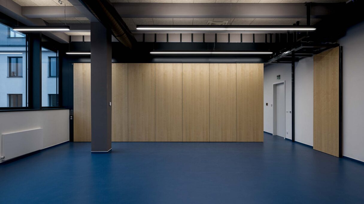 Mobiele paneelwand voor Vltavan Sport in Sedlcany