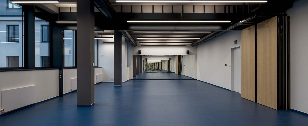 Mobiele paneelwand voor Vltavan Sport in Sedlcany