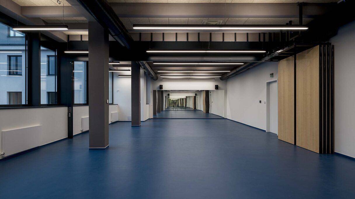 Mobiele paneelwand voor Vltavan Sport in Sedlcany