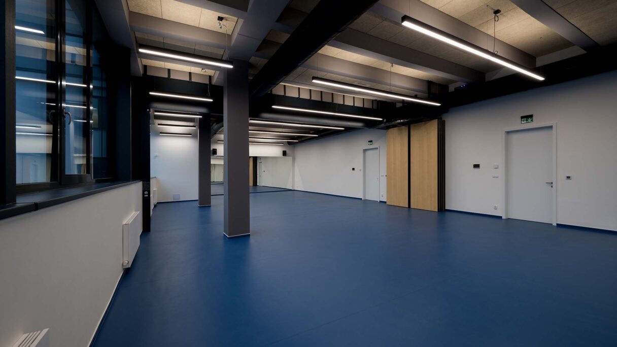 Mobiele paneelwand voor Vltavan Sport in Sedlcany