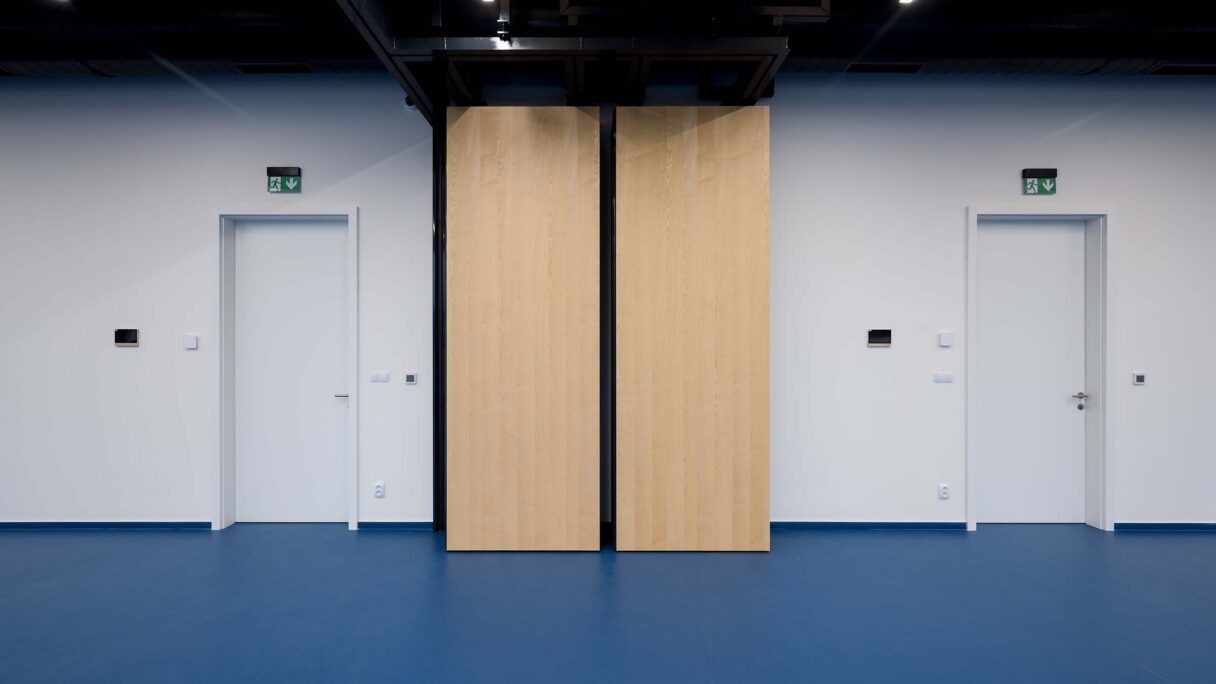 Mobiele paneelwand voor Vltavan Sport in Sedlcany